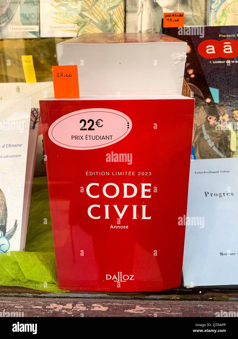 Codice civile francese, Lione, Francia Foto Stock