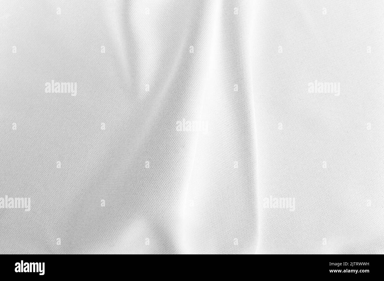 primo piano crumpled tessuto nero e bianco sfondo astratto Foto Stock