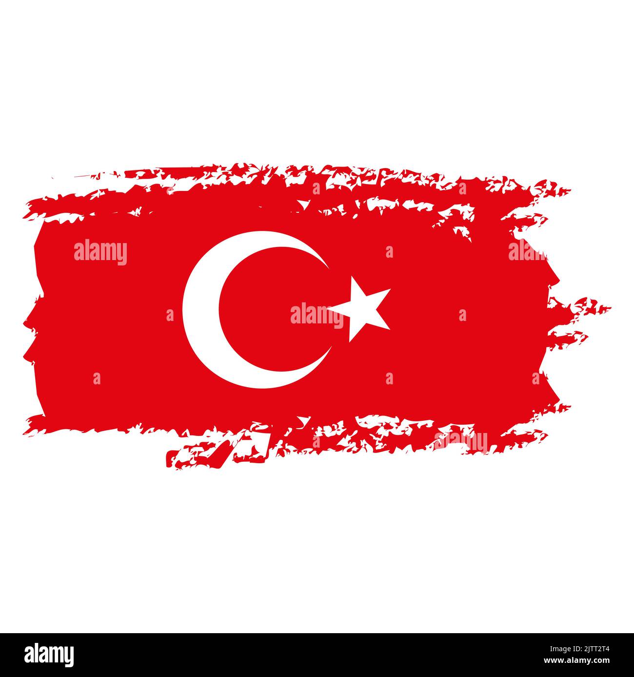 29 Ekim Turchia Bandiera Pencil Art Foto Stock