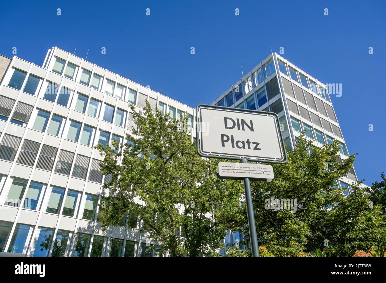 Deutsches Institut für Normung DIN, Burggrafenstraße, Tiergarten, Mitte, Berlino, Germania Foto Stock