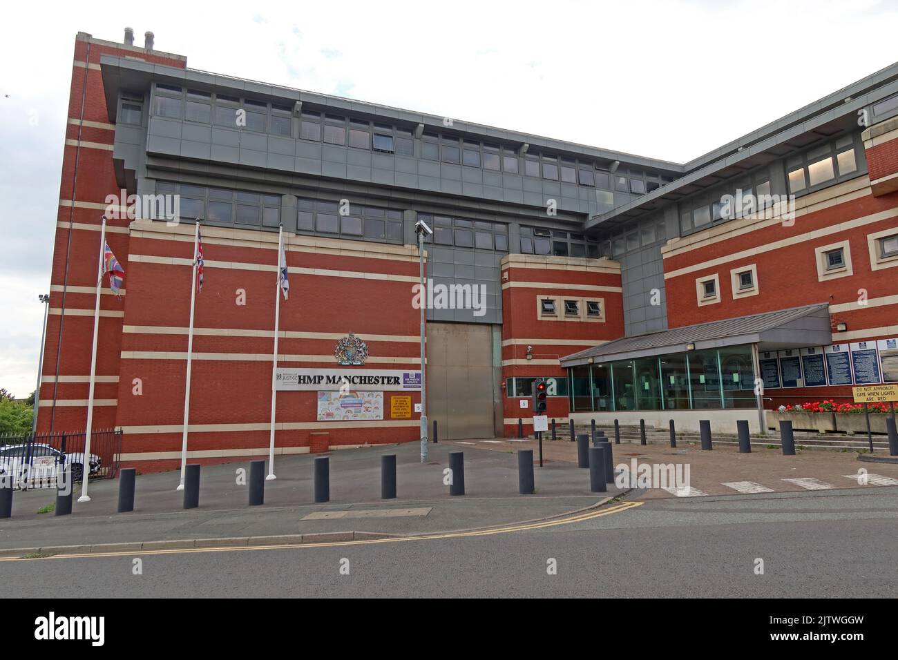HMP Her Majestys Prison Service Strangeways, 1 Southall St, Cheetham Hill, Manchester M60 9AH Foto Stock