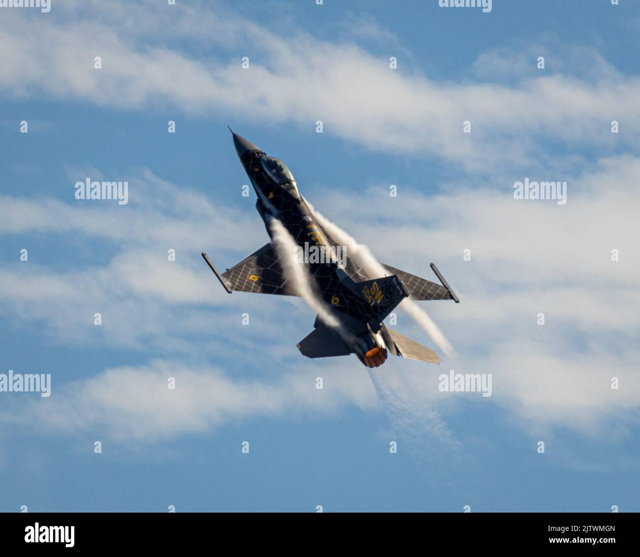 L'incredibile F-16 Viper al Stuart Air Show Foto Stock