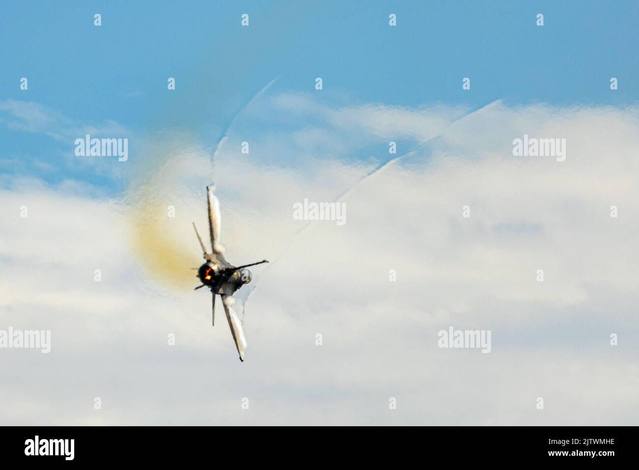 L'incredibile F-16 Viper al Stuart Air Show Foto Stock