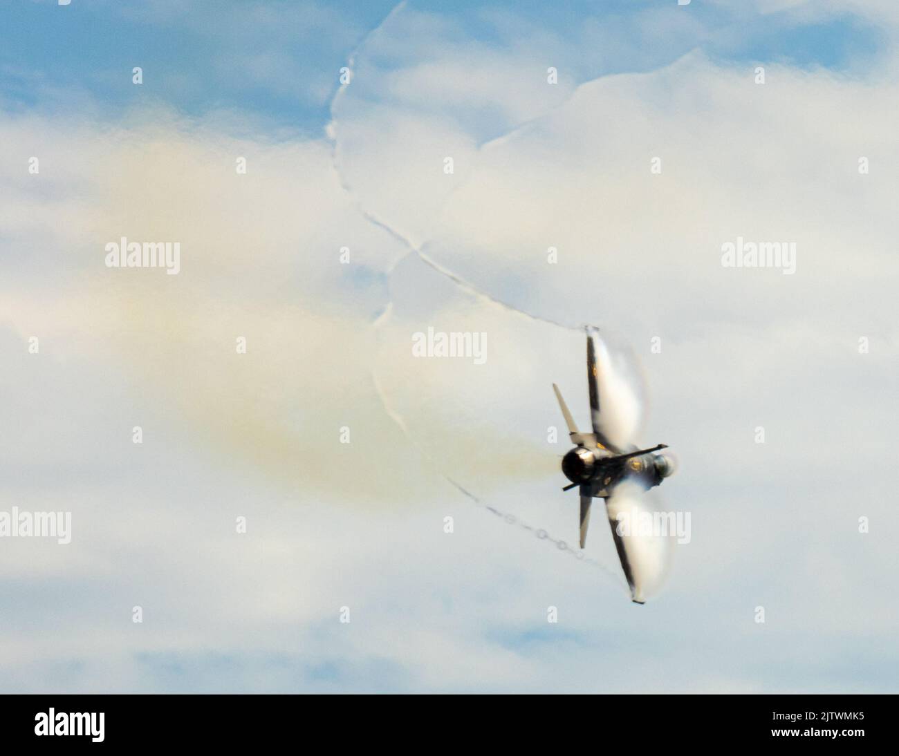 L'incredibile F-16 Viper al Stuart Air Show Foto Stock