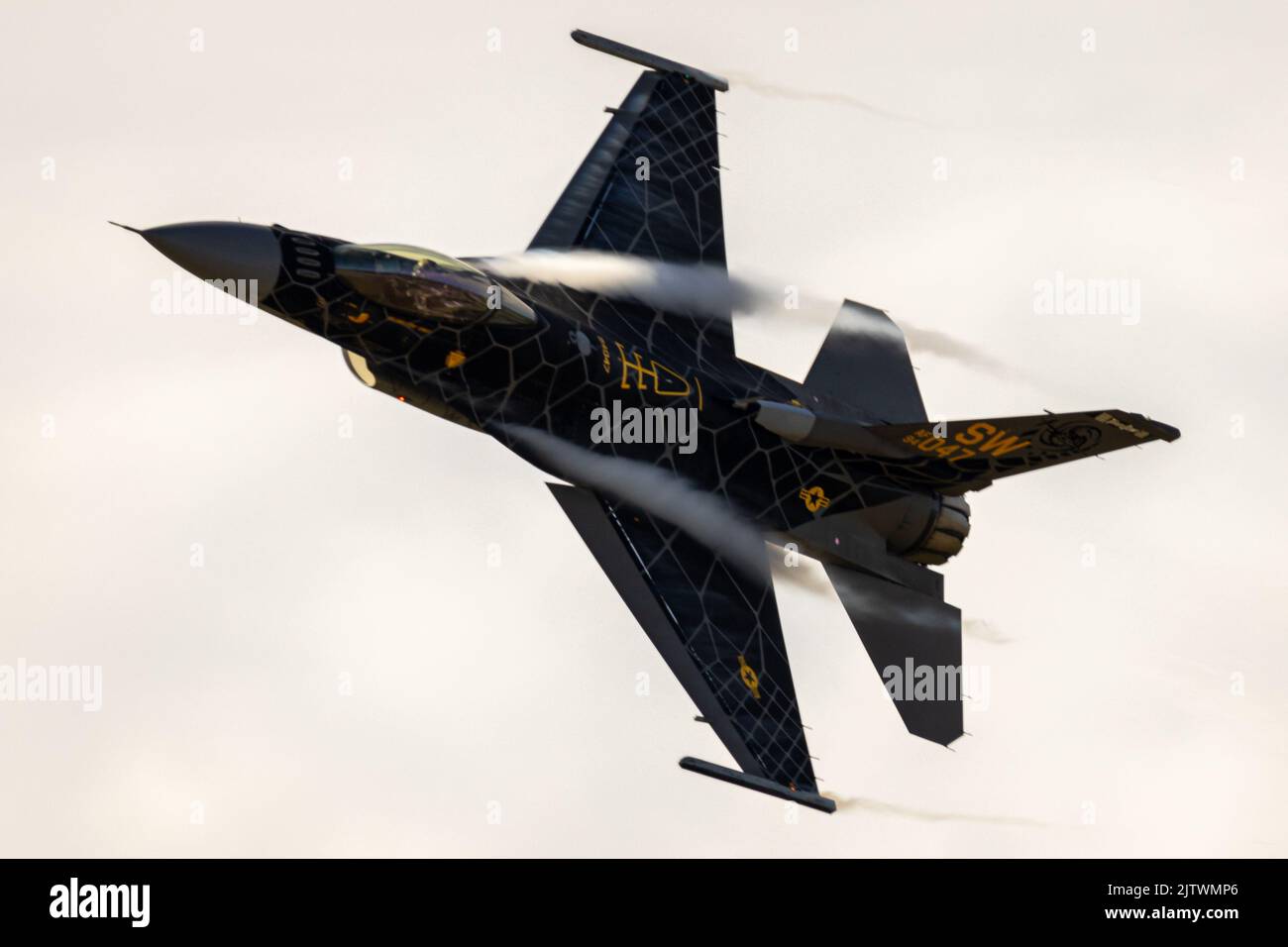 L'incredibile F-16 Viper al Stuart Air Show Foto Stock