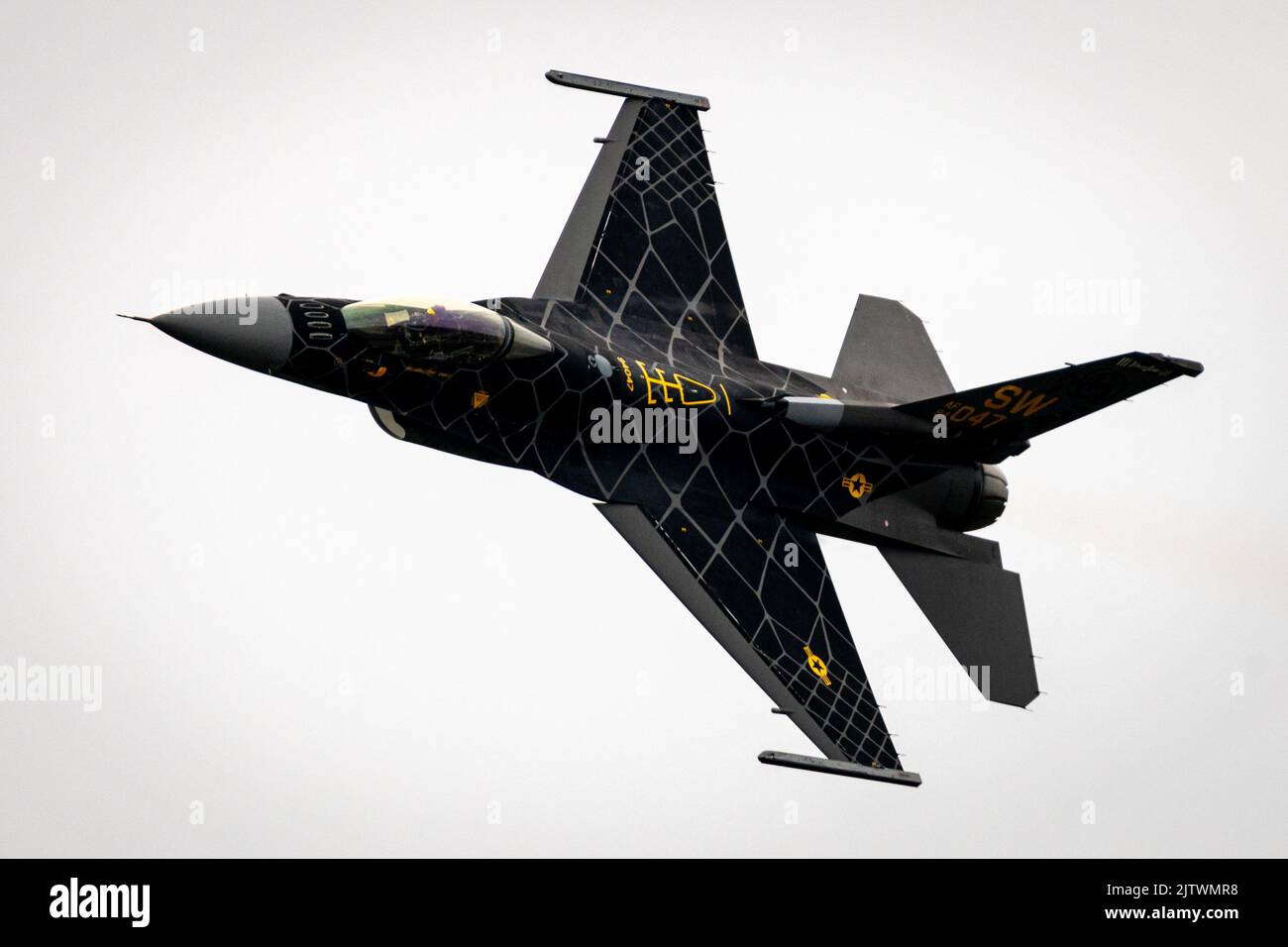 L'incredibile F-16 Viper al Stuart Air Show Foto Stock