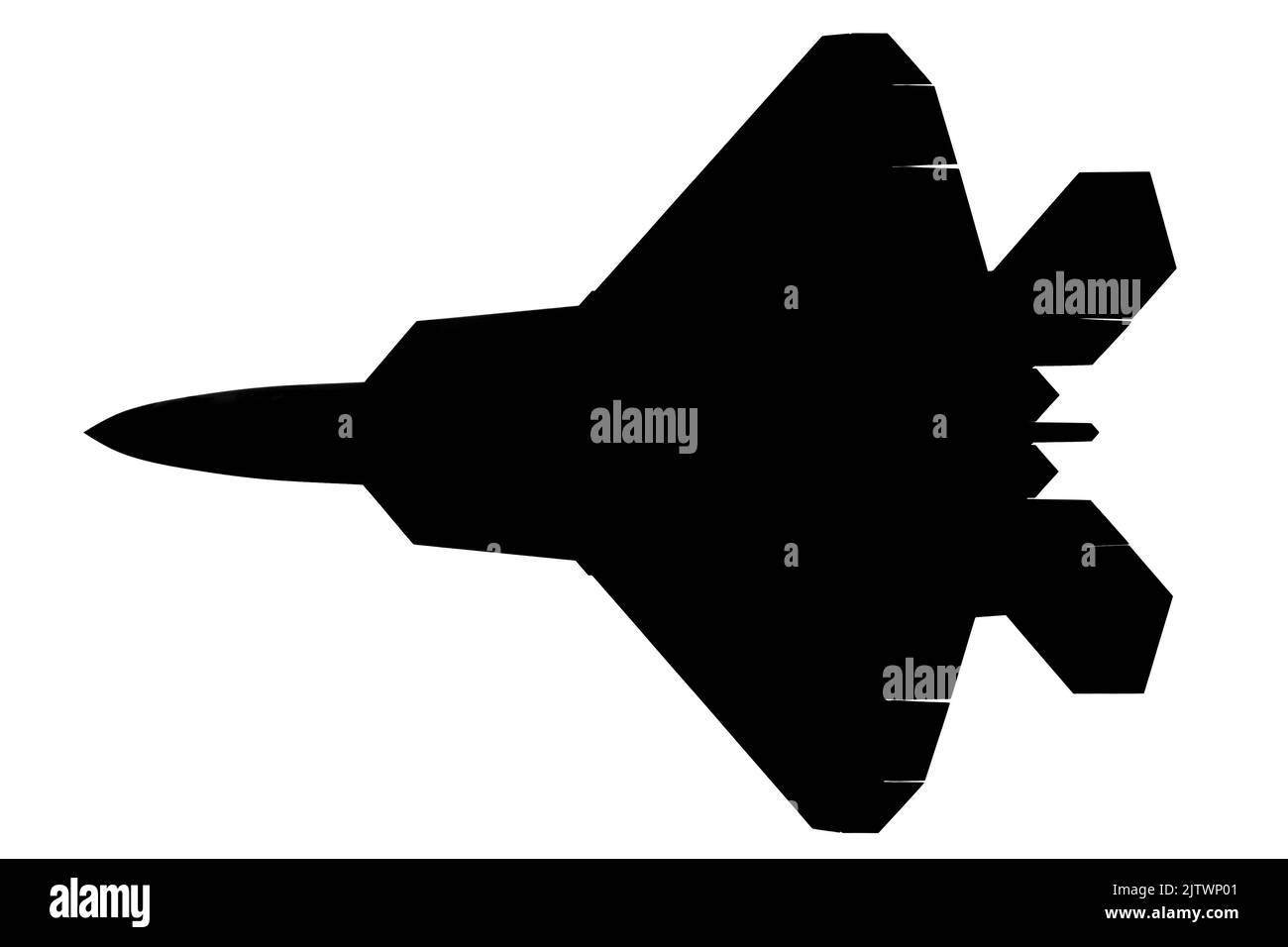 L'incredibile F-22 Raptor al Stuart Air Show Foto Stock