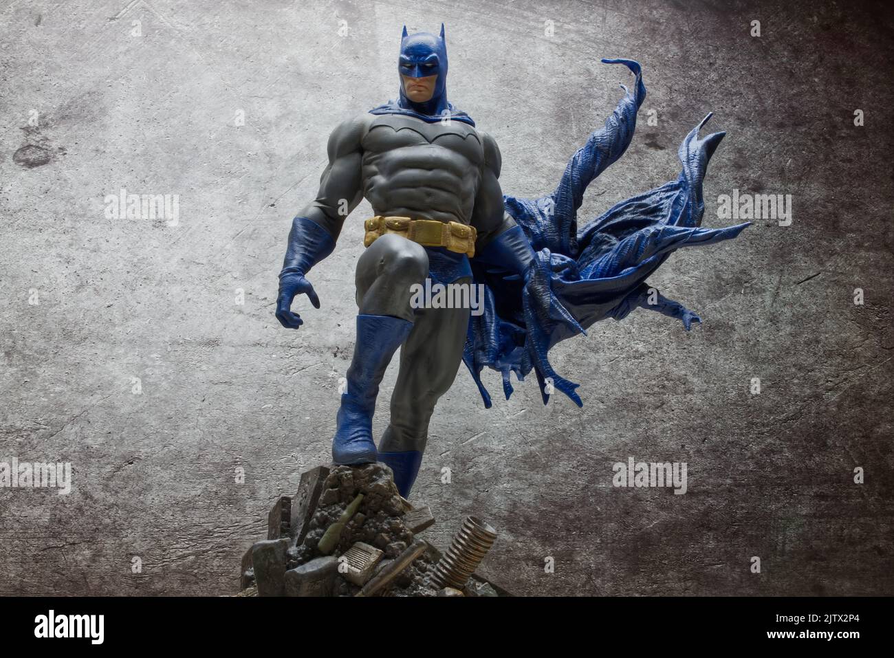 Batman Action figure di DC Comics. Foto Stock