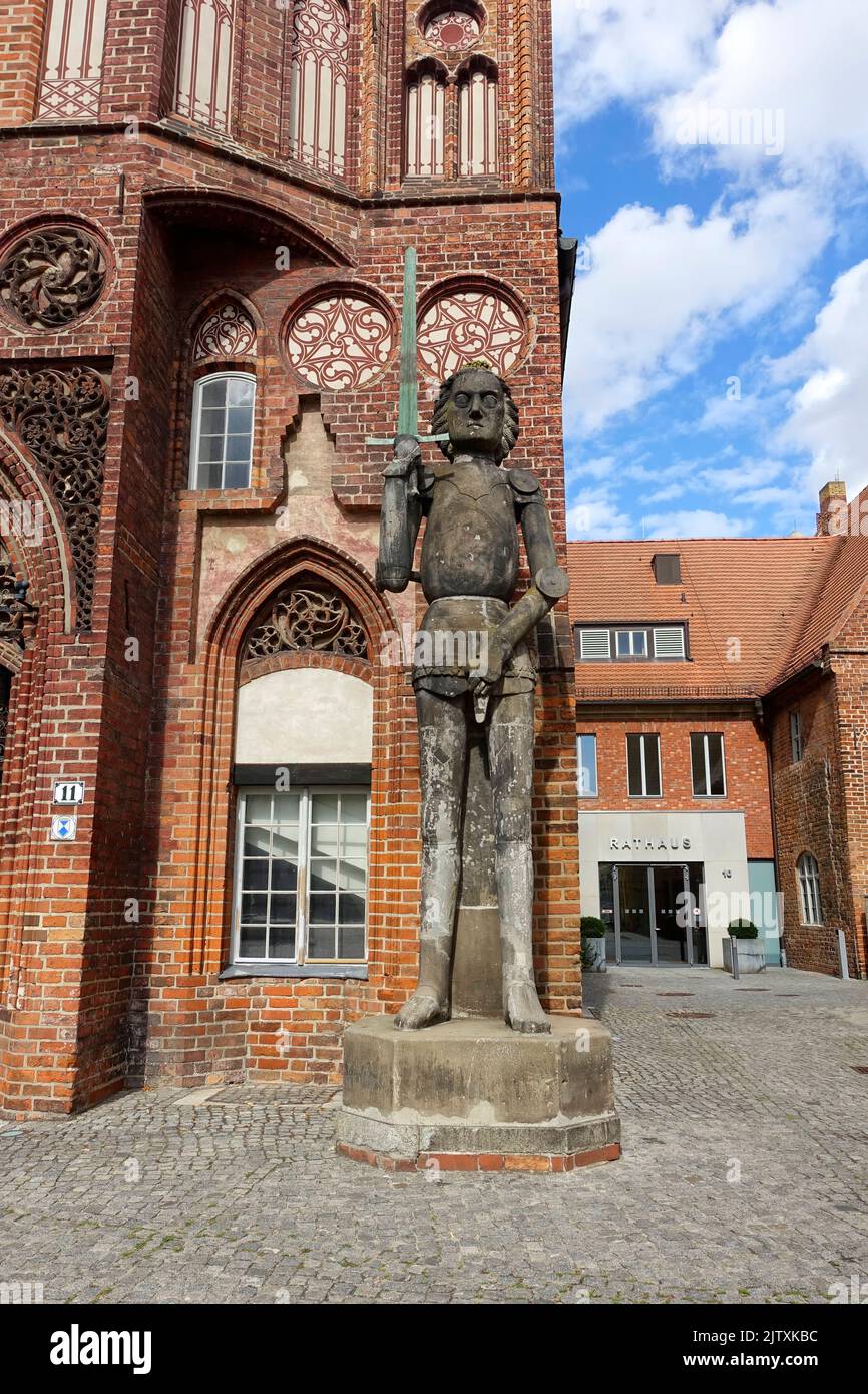 Vecchio Municipio, Brandenburg an der Havel, Germania Foto Stock
