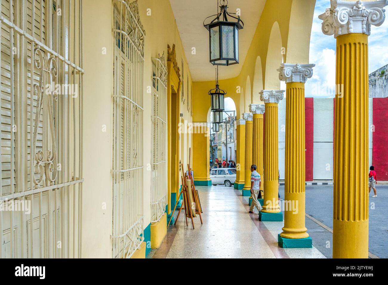 Museo de Arte Decorativas, Santa Clara, Cuba Foto Stock