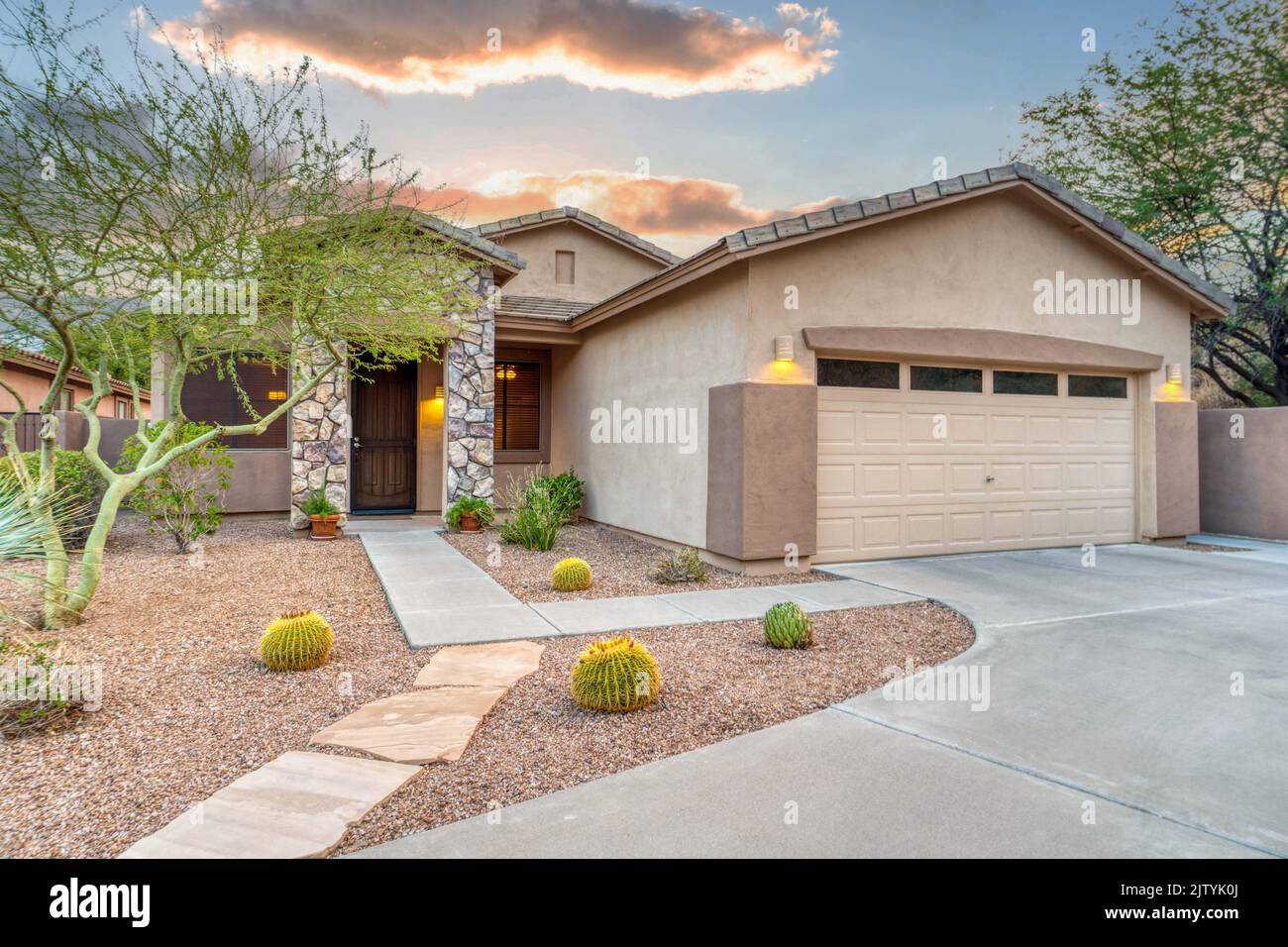 Una casa di lusso a scottsdale Foto Stock