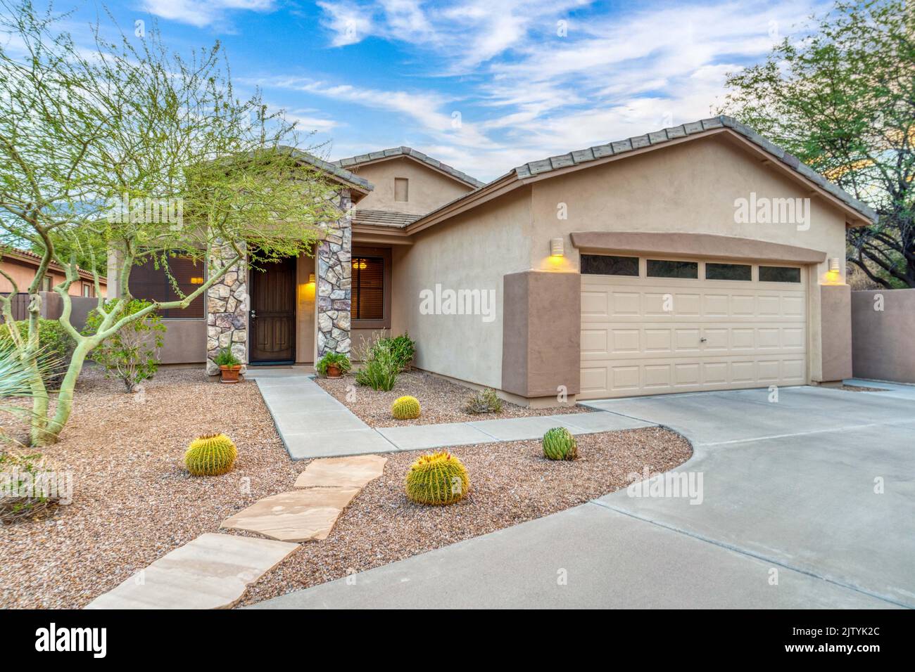 Una casa di lusso a scottsdale Foto Stock