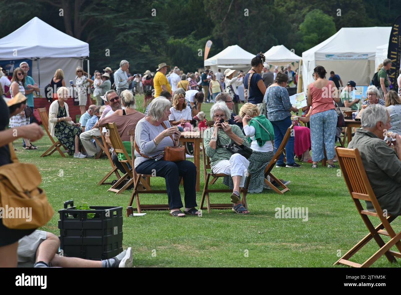 Fiera mondiale d'autunno della BBC Gardeners all'Audley End House and Gardens, Saffron Walden, Nr Cambridge, Essex, Regno Unito. 2nd settembre 2022. Foto Stock