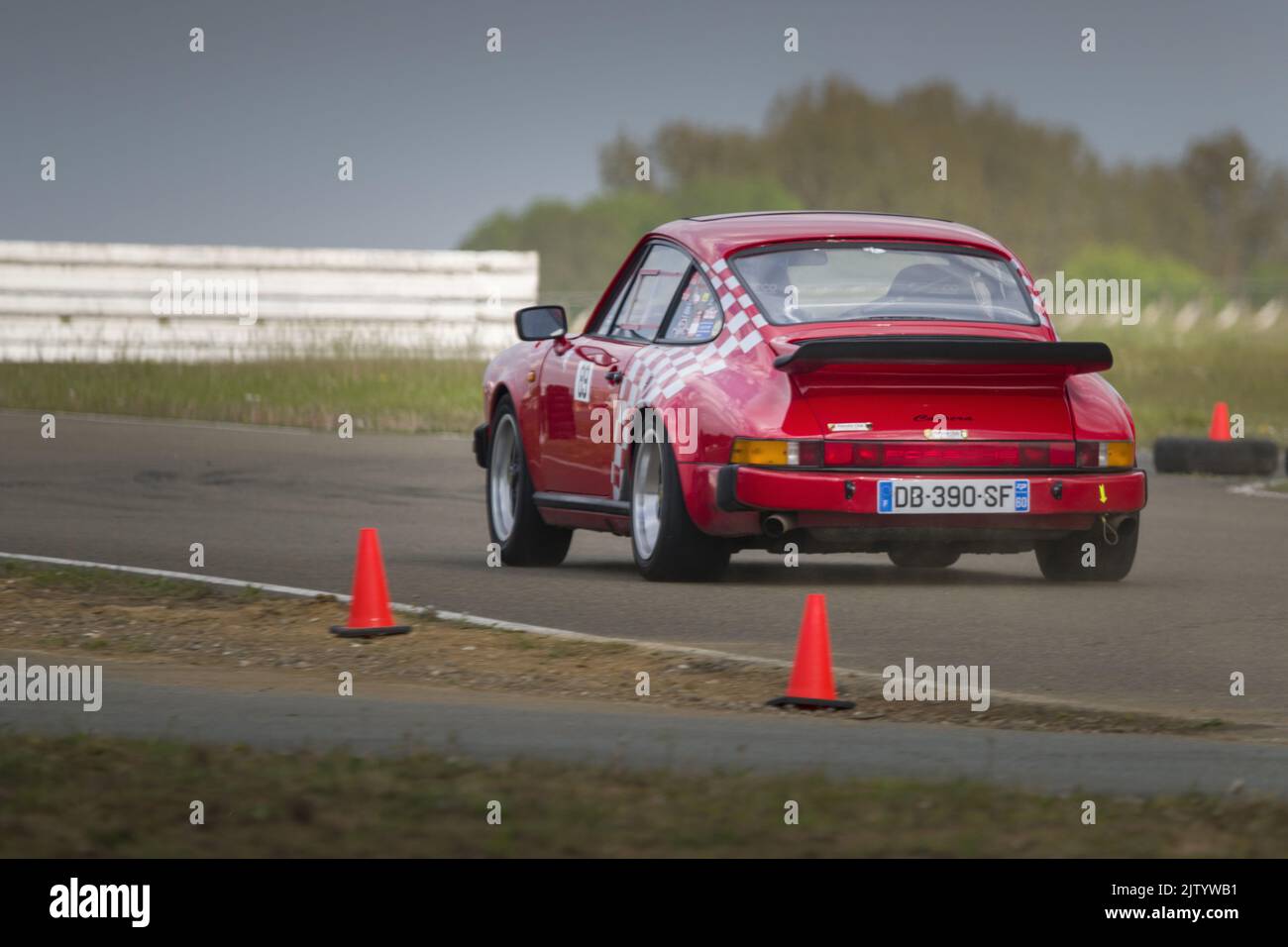 Circuito di sport di Abbeville Foto Stock