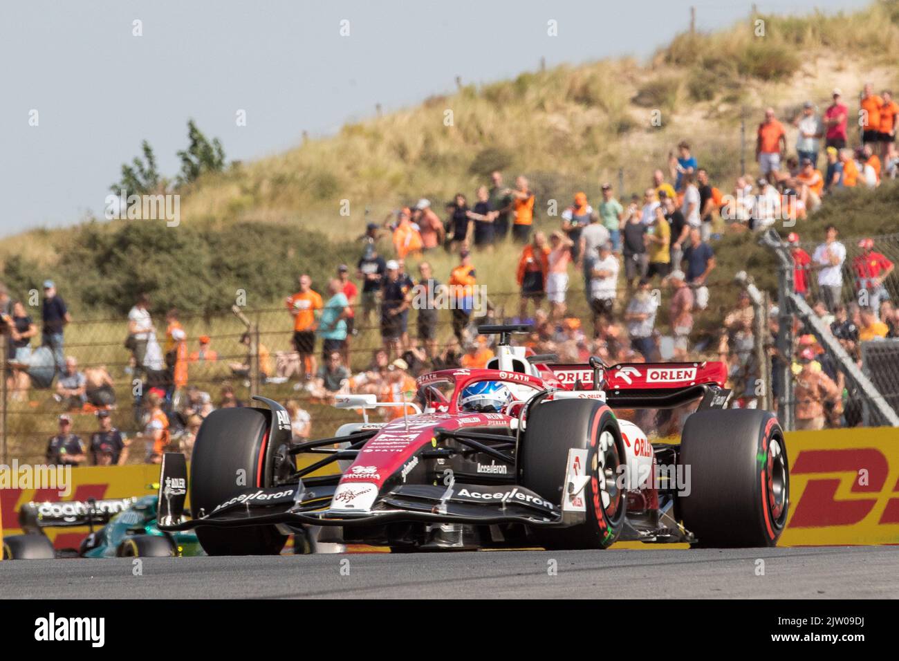 ZANDVOORT, Paesi Bassi. , . In Zandvoort, #77, Valtteri BOTTAS, fin, Alfa Romeo Racing F1 Team, C42, motore F065, credito: SPP Sport Press Photo. /Alamy Live News Foto Stock