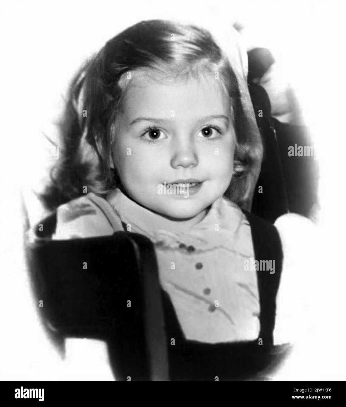 1950 , Chicago , USA : HILLARY CLINTON ( Hillary Diane Rodhamborn , nato il 26 ottobre 1947 ), sposato con il 42nd° Presidente del? Stati Uniti, in servizio dal 1?993 al 2001, BILL CLINTON (nato William Jefferson B?lythe III il 19 agosto 1946 )?. In questa foto, quando era una giovane ragazza di 3 anni. Fotografo sconosciuto .- Presidente della Repubblica degli STATI Uniti AMERICA - DONNA POLITICO - POLITICA - POLITICA - STORIA - FOTO STORICHE - RITRATTO - ritratto - personalità personalità da giovane giovani - da bambino bambini bambina - personalità quando Foto Stock