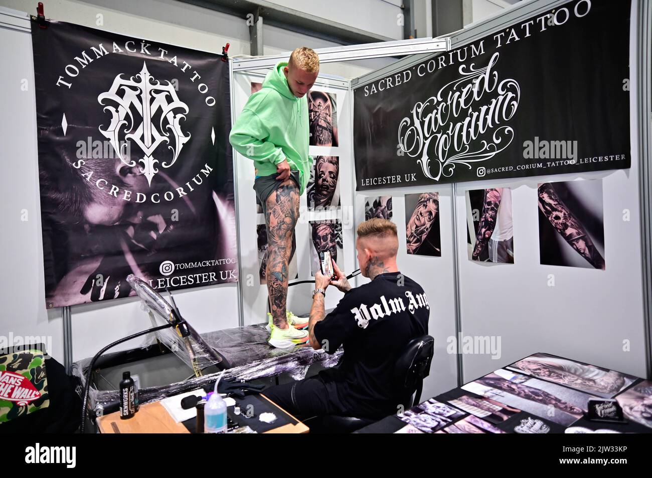 Londra, Regno Unito . 03rd Set, 2022. Il Big London Tattoo Show si è tenuto a Excel London, Londra, Regno Unito. 3rd settembre 2022. Credit: Vedi li/Picture Capital/Alamy Live News Foto Stock