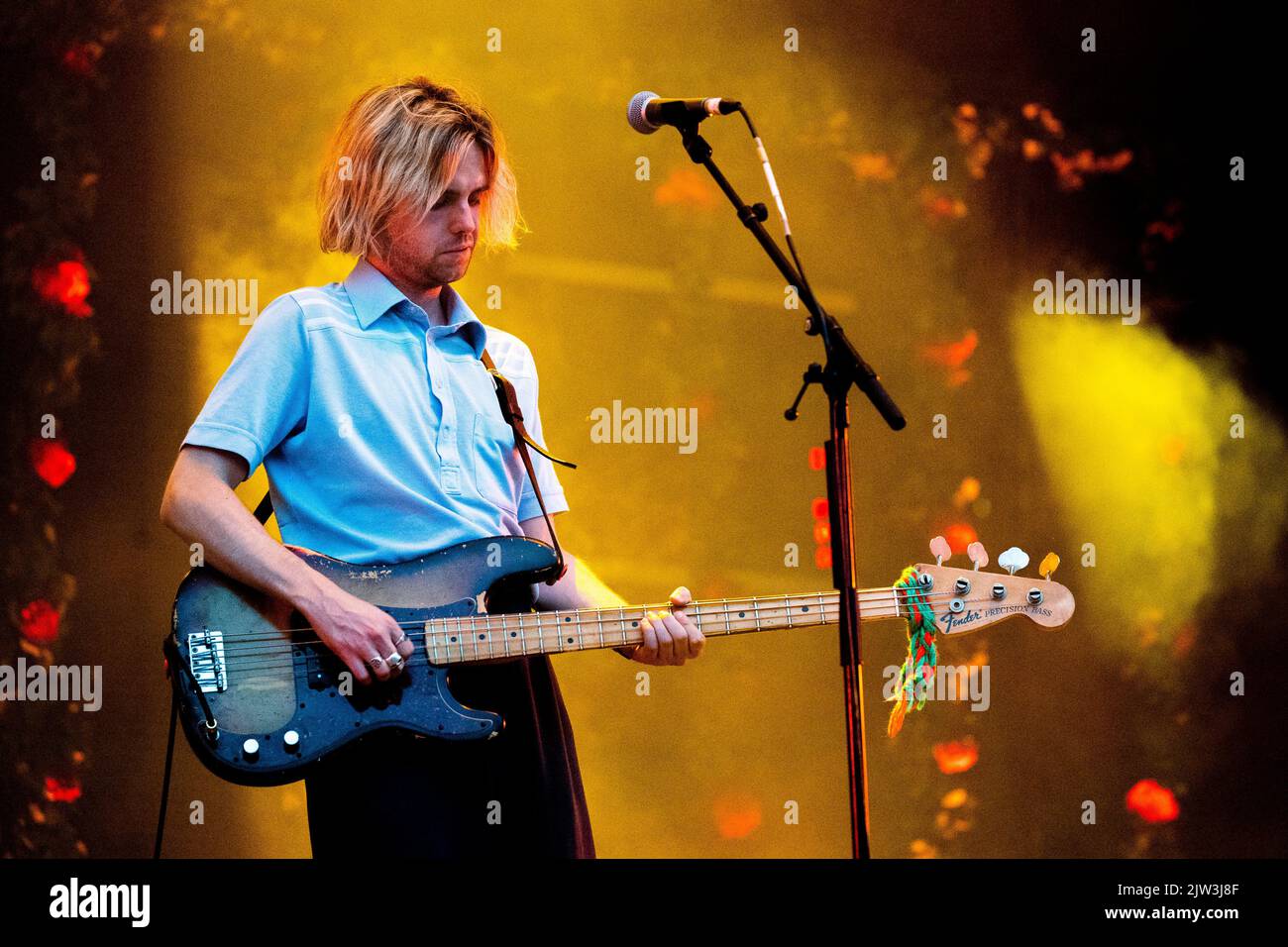 Saint-Cloud Francia 25 agosto 2022 Fontaines D.C. live at Rock en Seine Festival Day 1 Parigi © Andrea Ripamonti / Alamy Foto Stock