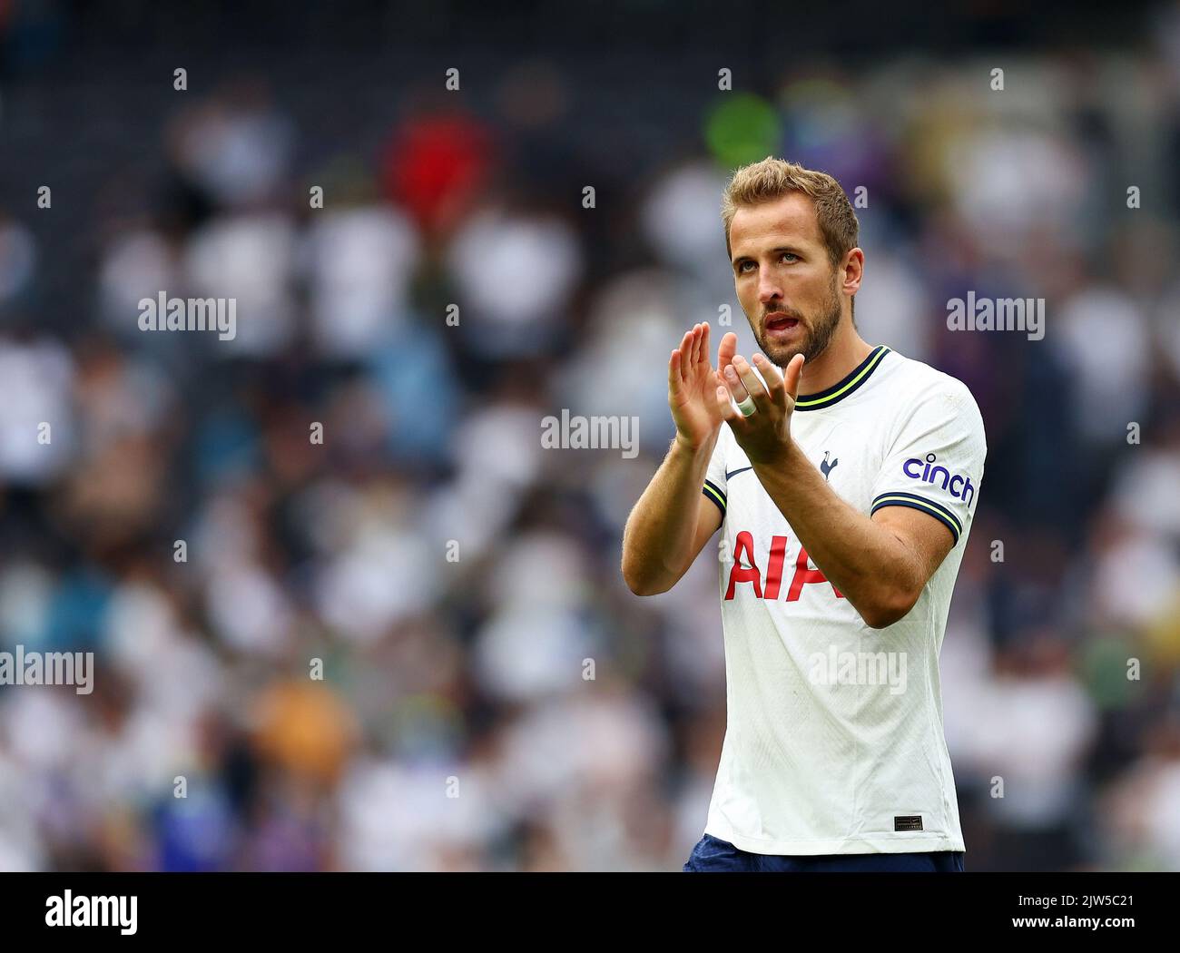 Londra, Inghilterra, 3rd settembre 2022. Harry Kane di Tottenham durante la partita della Premier League al Tottenham Hotspur Stadium, Londra. Il credito di foto dovrebbe essere: David Klein / Sportimage Foto Stock