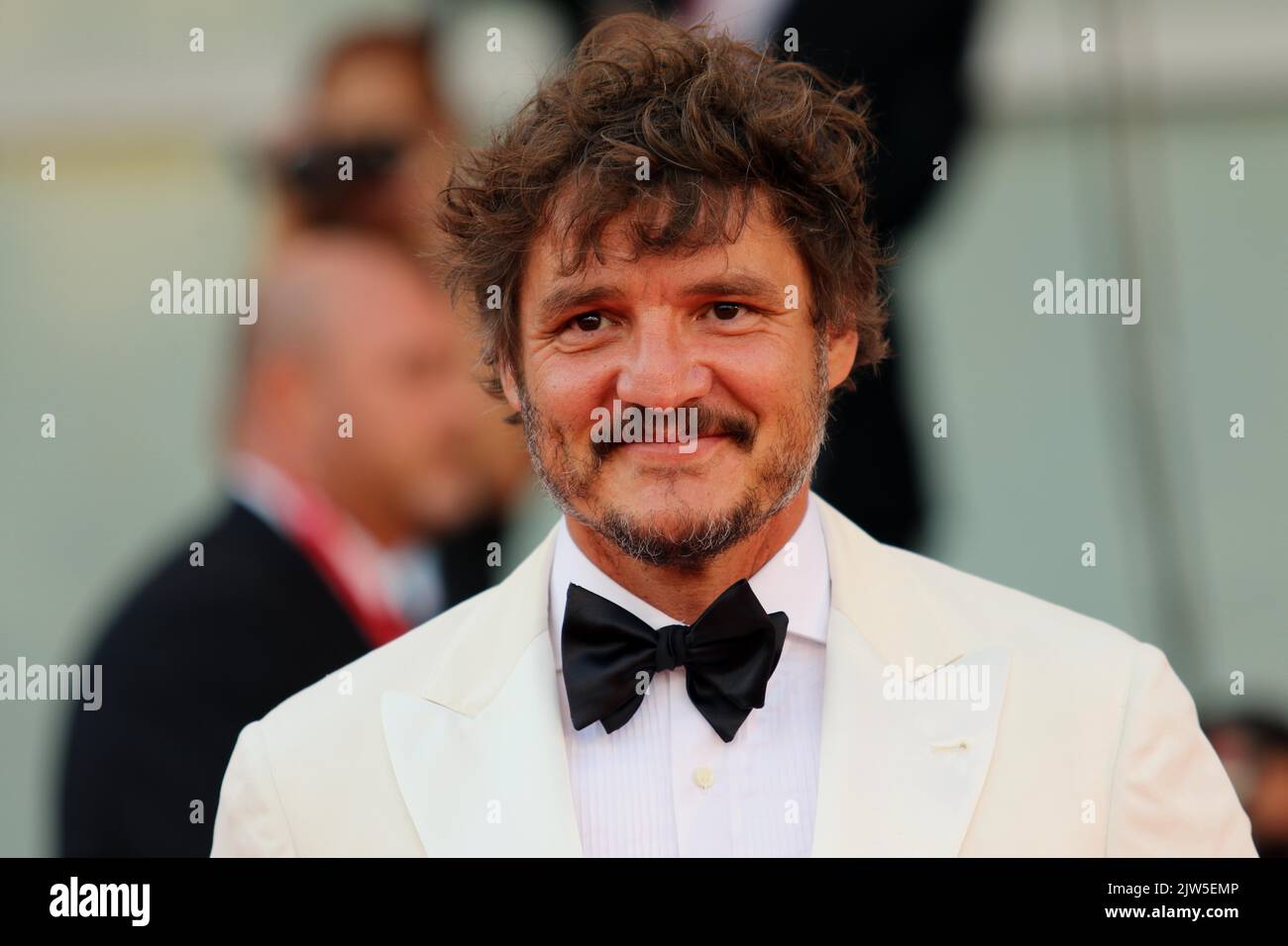 Italia, Lido di Venezia, 3 settembre 2022 : attore Pedro Pascal al Red Carpet 'Argentina 1985' al 79th° Festival Internazionale del Cinema di Venezia, il 3 settembre 2022 a Venezia. Foto © Ottavia da Re/Sintesi/Alamy Live News Foto Stock