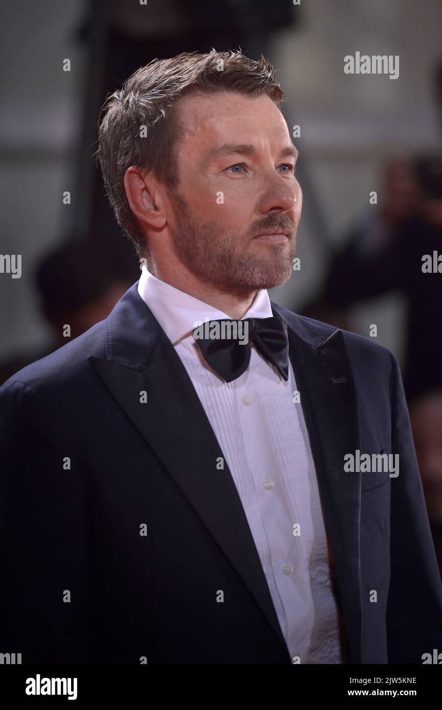 Venezia, Italia. 03rd Set, 2022. VENEZIA, ITALIA - 03 SETTEMBRE: Joel Edgerton partecipa al tappeto rosso 'Argentina, 1985' al 79th° Festival Internazionale del Cinema di Venezia, il 03 settembre 2022 a Venezia. Credit: dpa/Alamy Live News Foto Stock