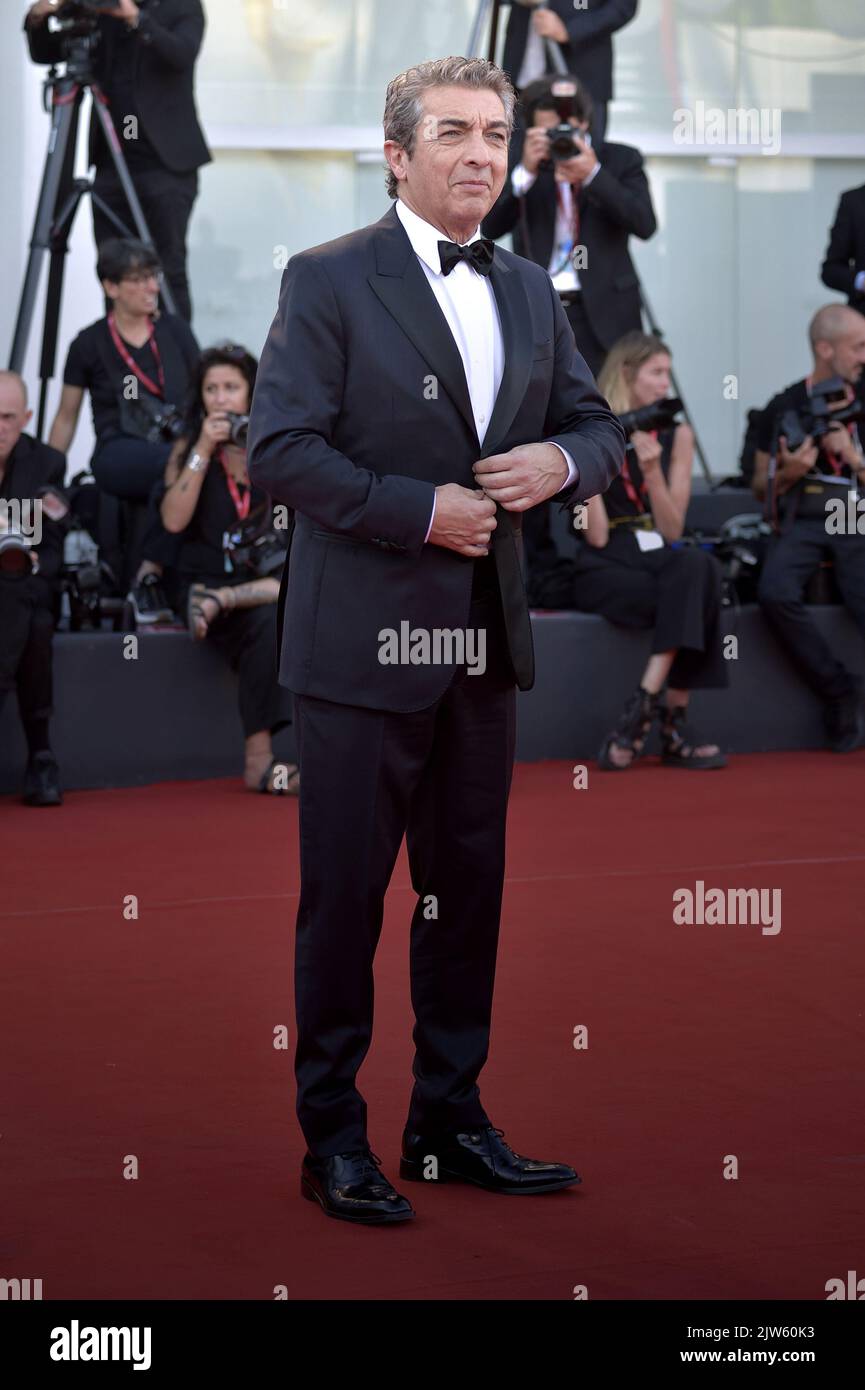 Ricardo Darín partecipa al tappeto rosso 'Argentina, 1985' al 79th° Festival Internazionale del Cinema di Venezia, sabato 3 settembre 2022 a Venezia. Foto di Rocco Spaziani/UPI Foto Stock