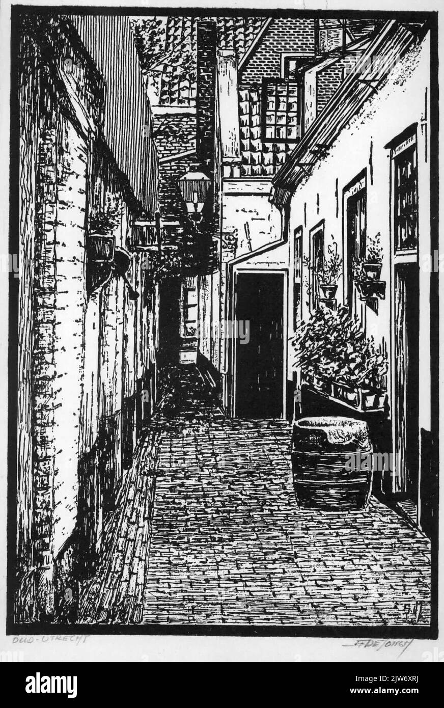 Oud - Utrecht Foto Stock