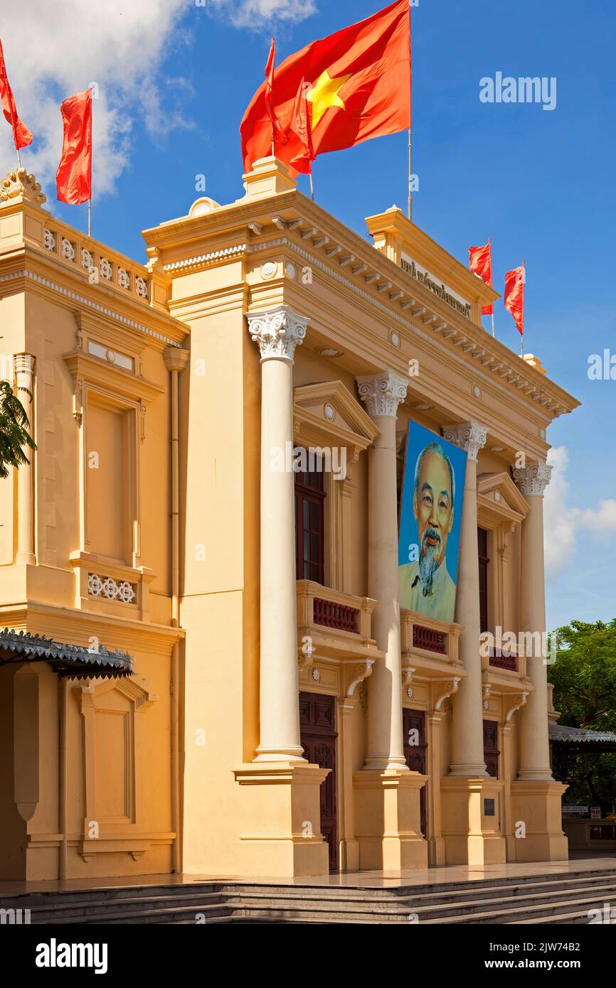 Teatro dell'Opera di Hai Phong, Vietnam Foto Stock