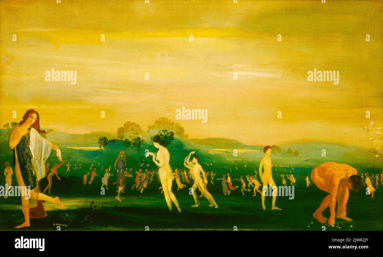 Arthur Bowen Davies - campi Elisi Foto Stock