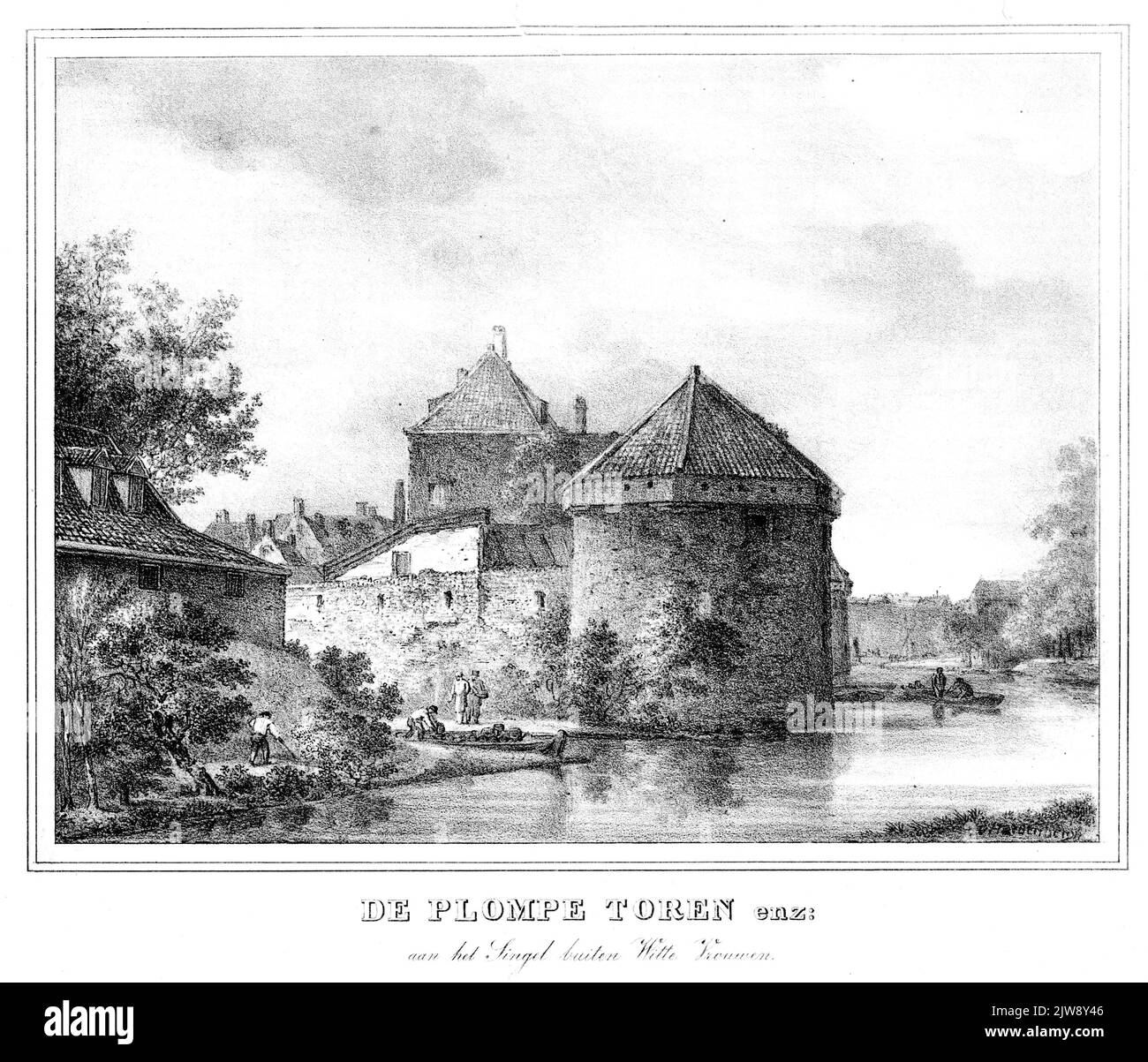 Vista della stazione N.S. di Heemskerk a Heemskerk, con un treno elettrico disposto lungo la piattaforma. 1964 (piano V) del N.S. Foto Stock