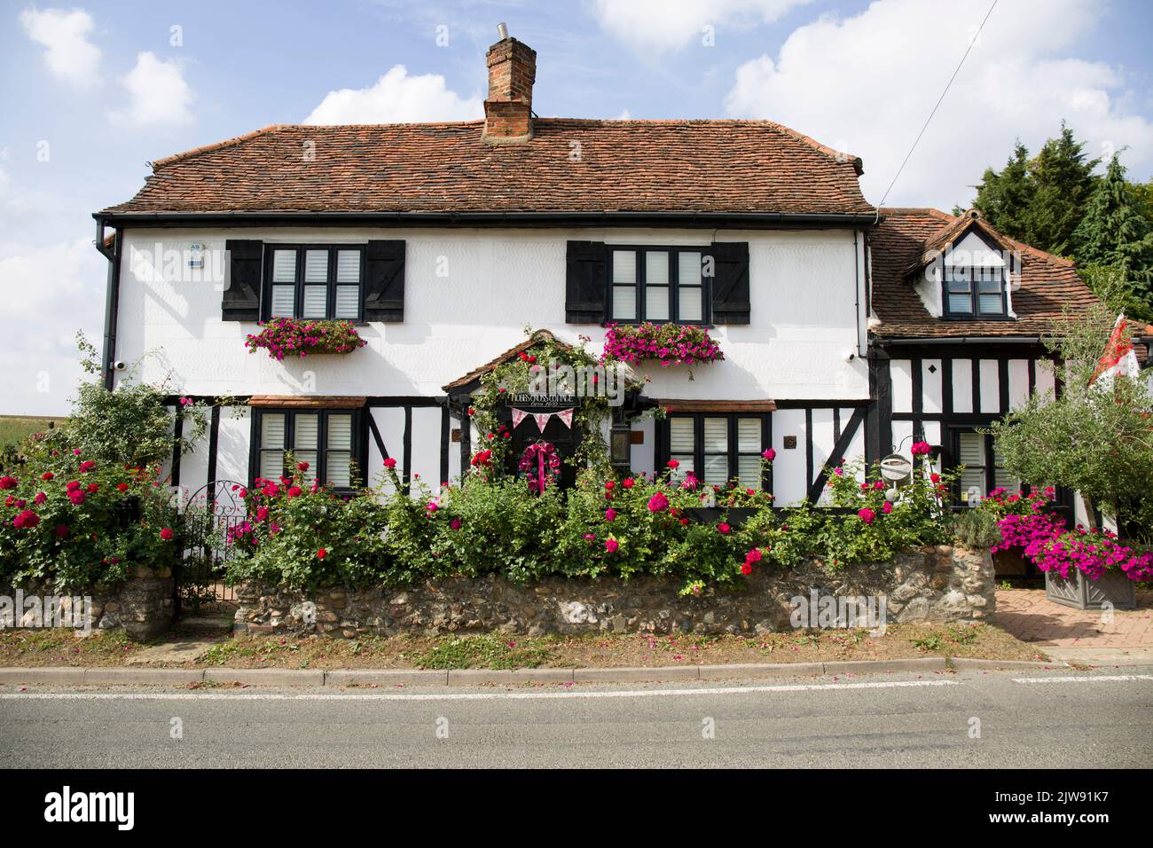 Cottage pittoresco vicino Harlow Essex Foto Stock