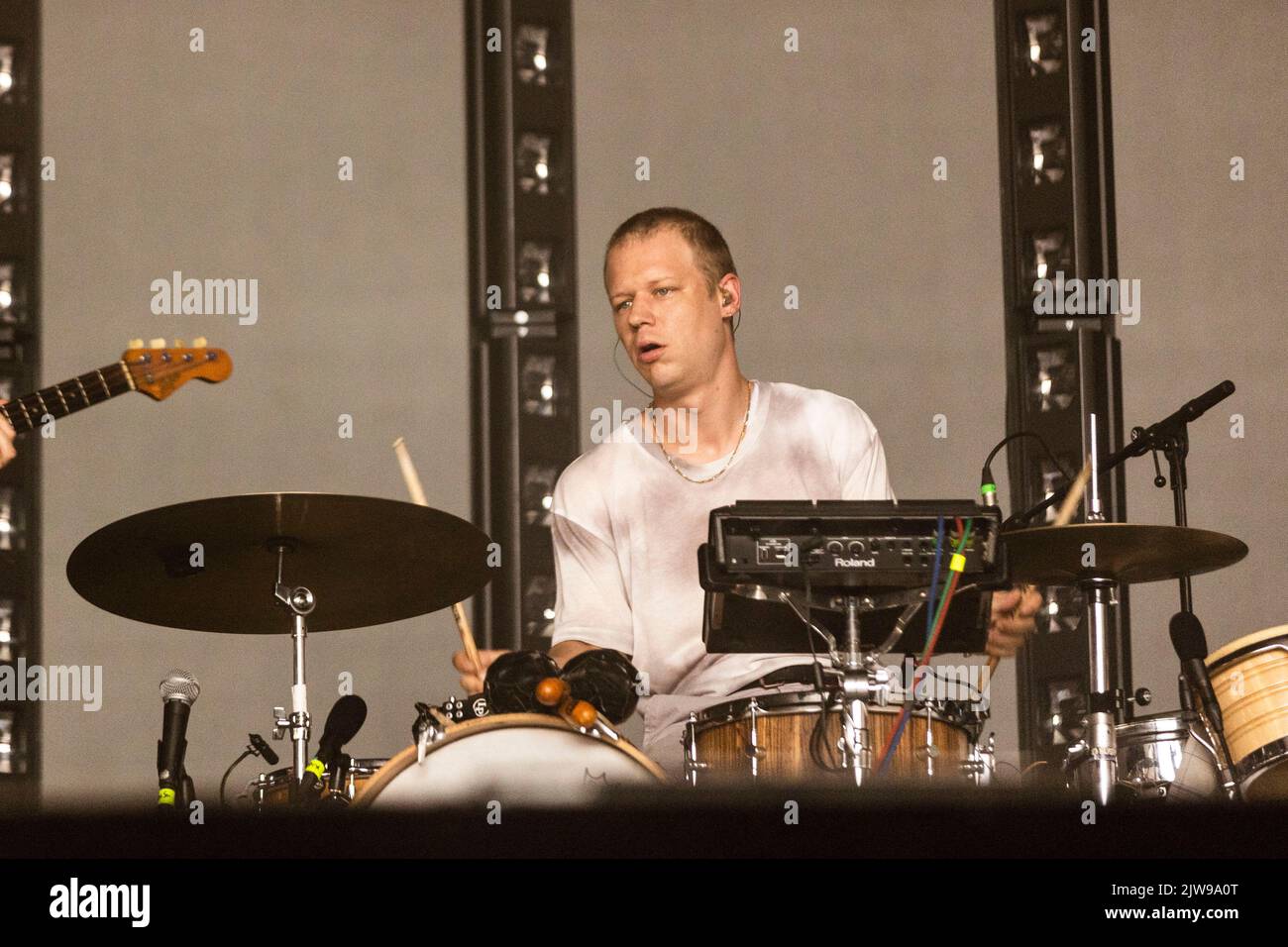 Biddinghuizen, Olanda 19 agosto 2022 Balthazar live at Lowlands Festival 2022 © Roberto Finizio/ Alamy Foto Stock