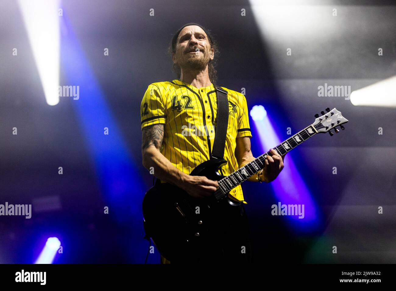 Biddinghuizen, Olanda 19 agosto 2022 Dubioza kolektiv live at Lowlands Festival 2022 © Roberto Finizio/ Alamy Foto Stock