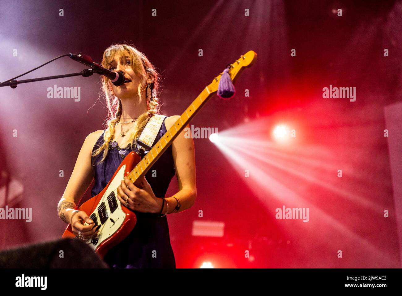 Biddinghuizen, Paesi Bassi 19 agosto 2022 Wet leg live at Lowlands Festival 2022 © Roberto Finizio/ Alamy Foto Stock