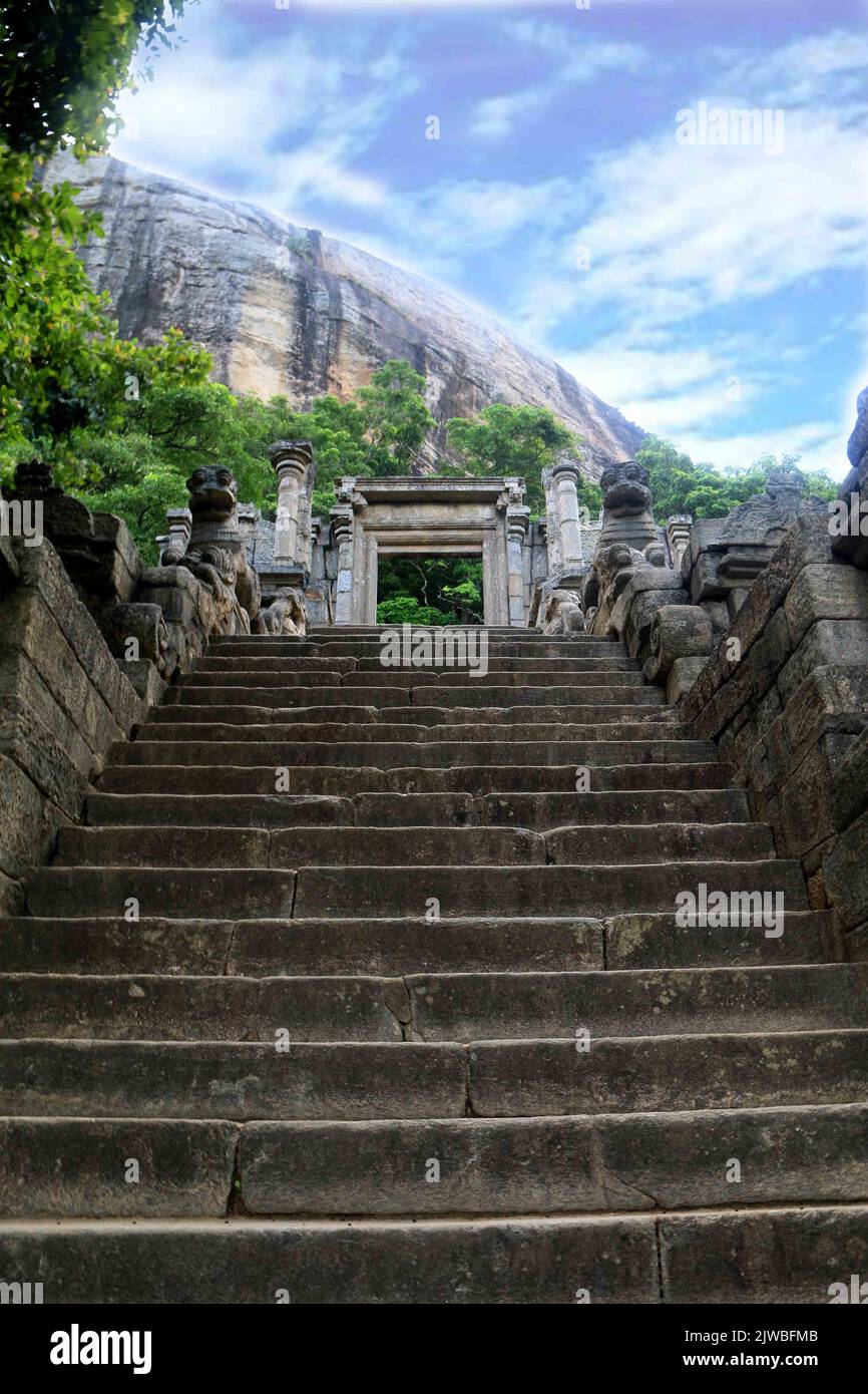 Templi dello Sri Lanka Foto Stock