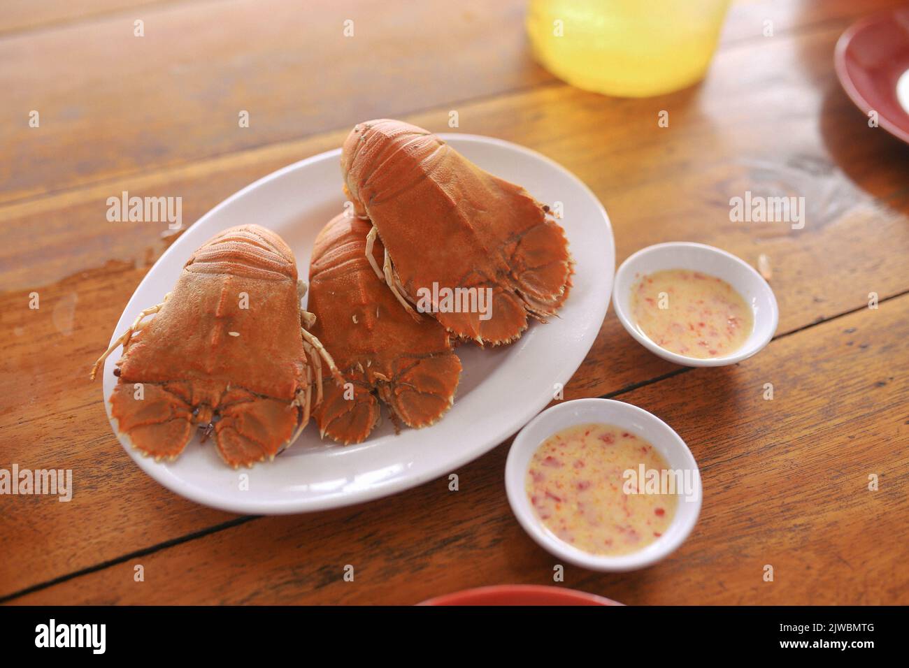 Frutti di mare vietnamiti Foto Stock