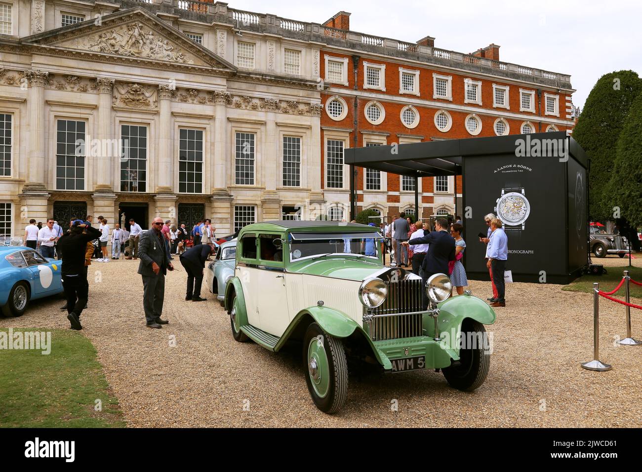 Berlina sportiva Rolls-Royce 20/25 (1931). Concours of Elegance 2022, Hampton Court Palace, Londra, Regno Unito, Europa Foto Stock