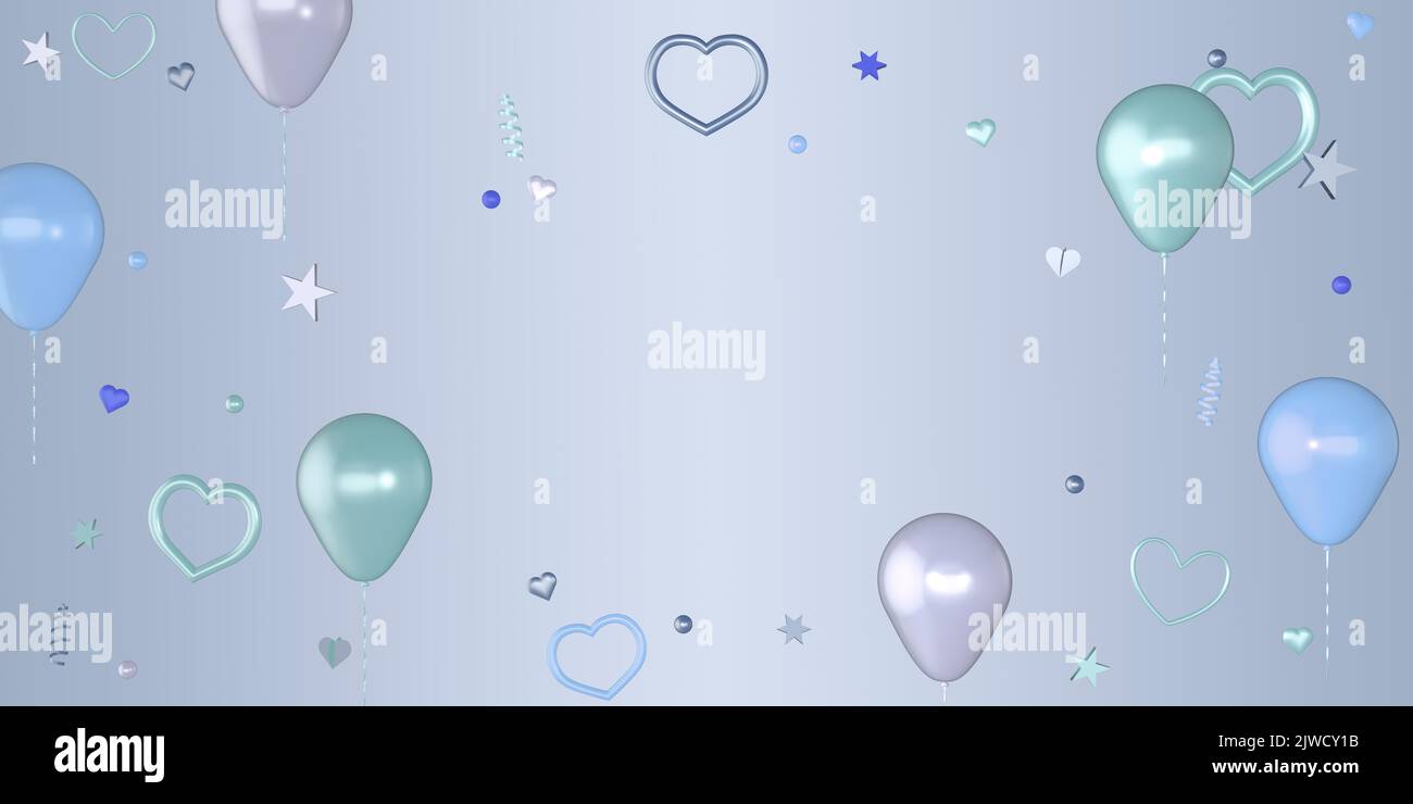 Composizione Di Palloncini Battesimo Rosa - Foto 10