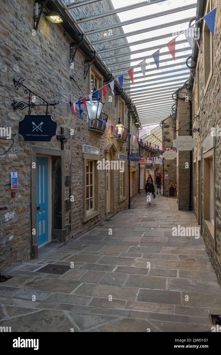 Centro commerciale Craven Court, Skipton, North Yorkshire, Regno Unito Foto Stock
