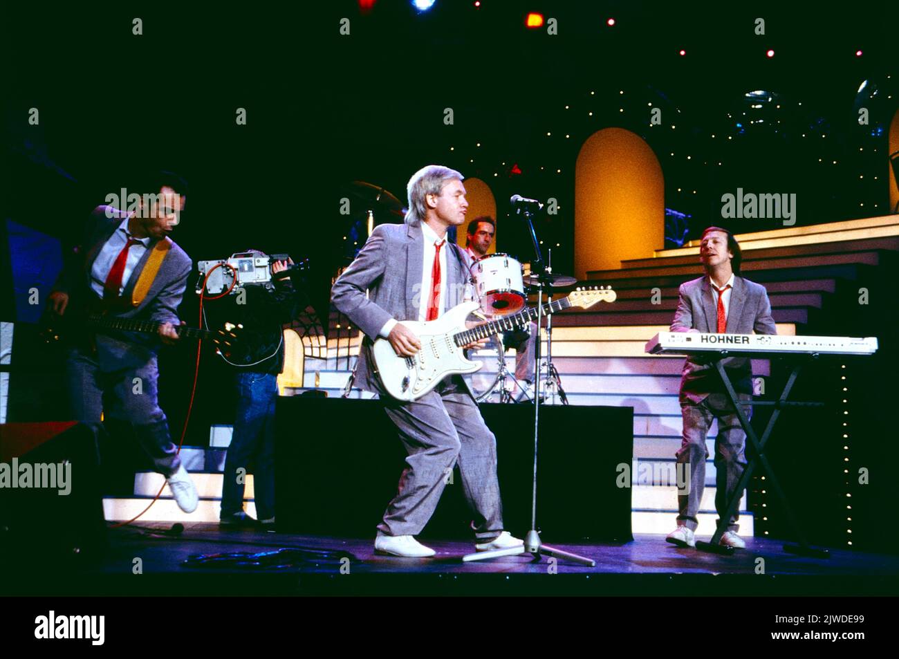 The Tremeloes, britische Pop Band, TV-Auftritt in Deutschland, 1988. The Tremeloes, British Pop Band, spettacolo televisivo, Germania, 1988. Foto Stock