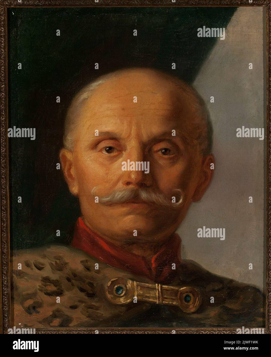 Ritratto di un uomo. Szymanowska-Lenartowicz, Zofia (1825-1870), pittore Foto Stock