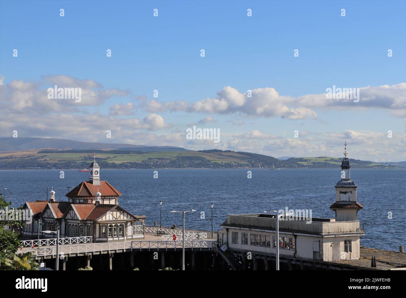 Molo di Dunoon, Scozia Foto Stock