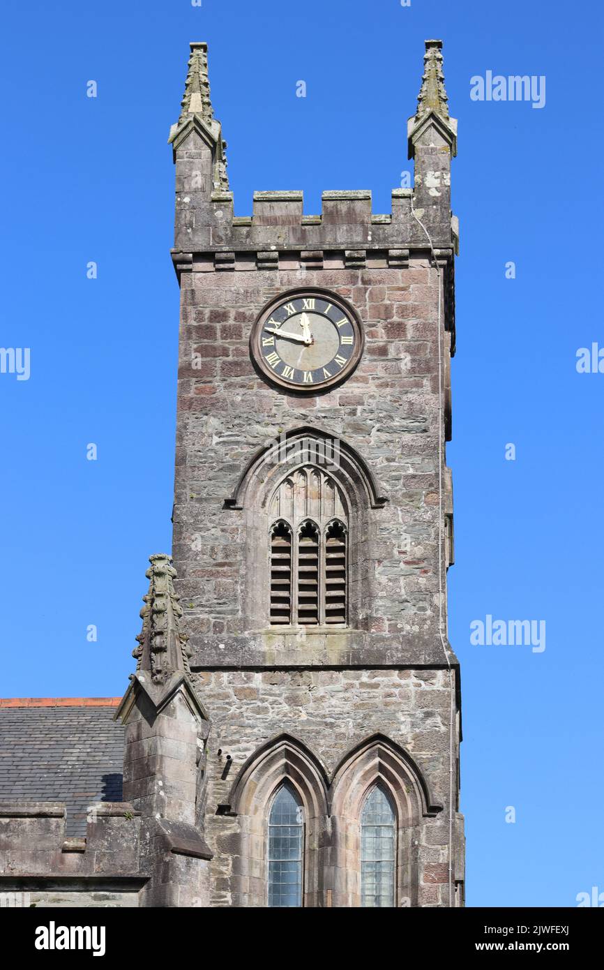 Chiesa torre, Dunoon, Scozia Foto Stock