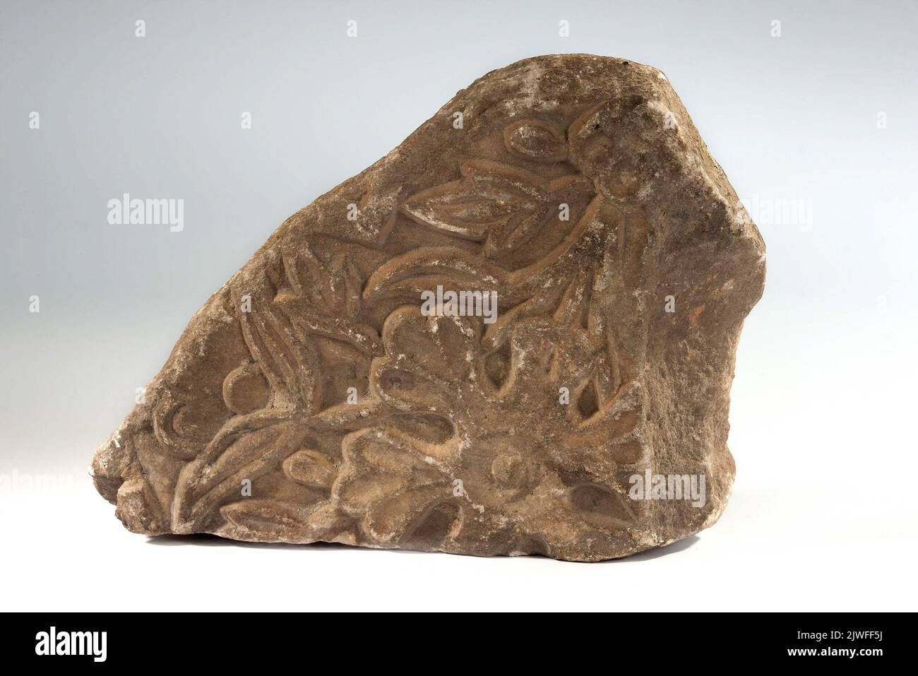 Muro di pietra frammento di rivestimento. Sconosciuto, artigiano Foto Stock