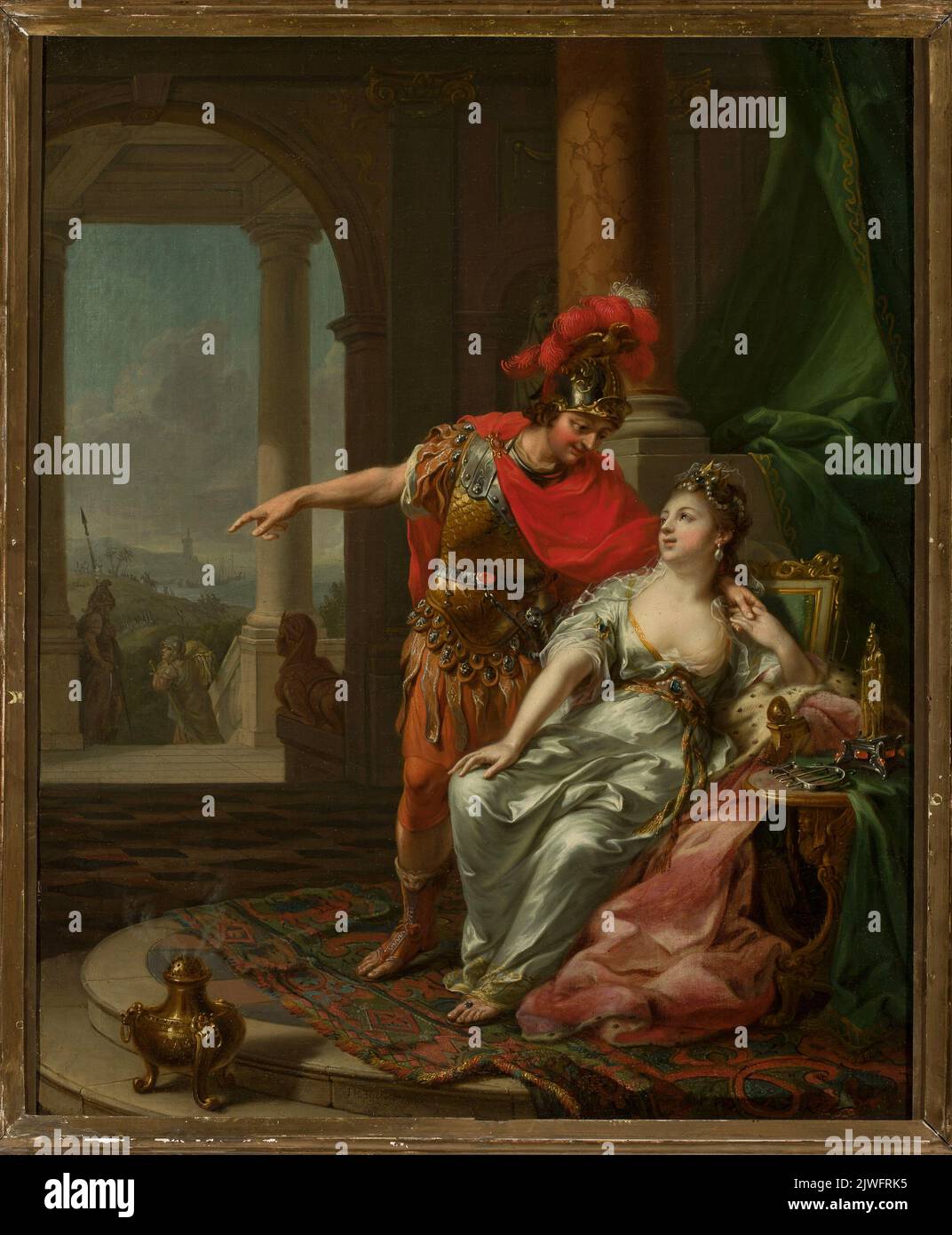 Antony e Cleopatra. Tischbein, Johann Heinrich (1722-1789), pittore Foto Stock