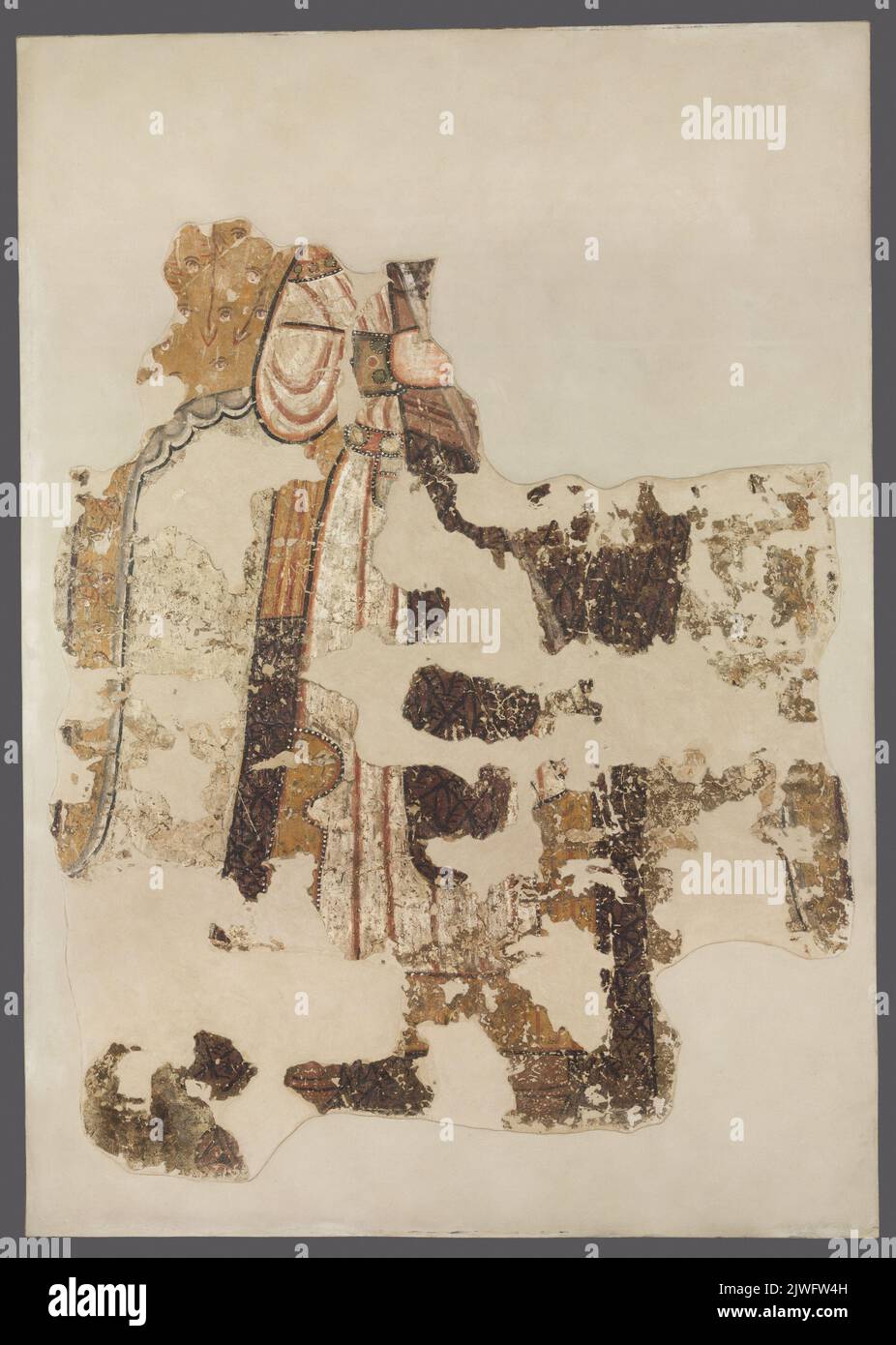 Malowidło ścienne: Archanioł Michał. Sconosciuto, autore Foto Stock