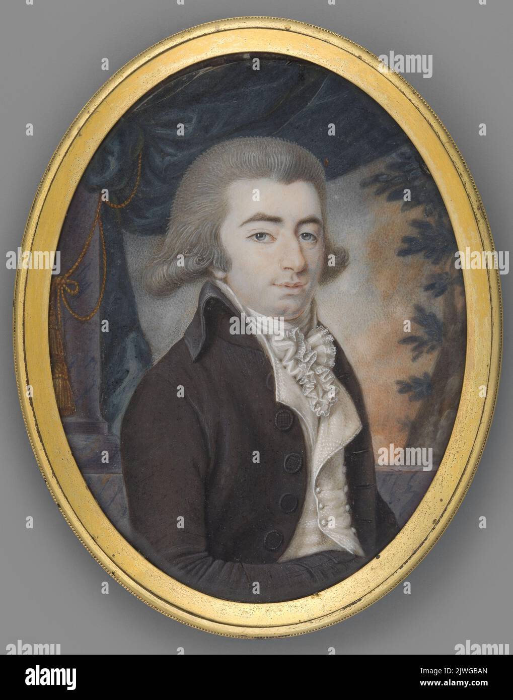 Portret ks. Andrieja Piotrowicza Oboleńskiego (1769-1852), tajnego radcy stanu. Ströhling, Eduard (1768-1826), pittore Foto Stock