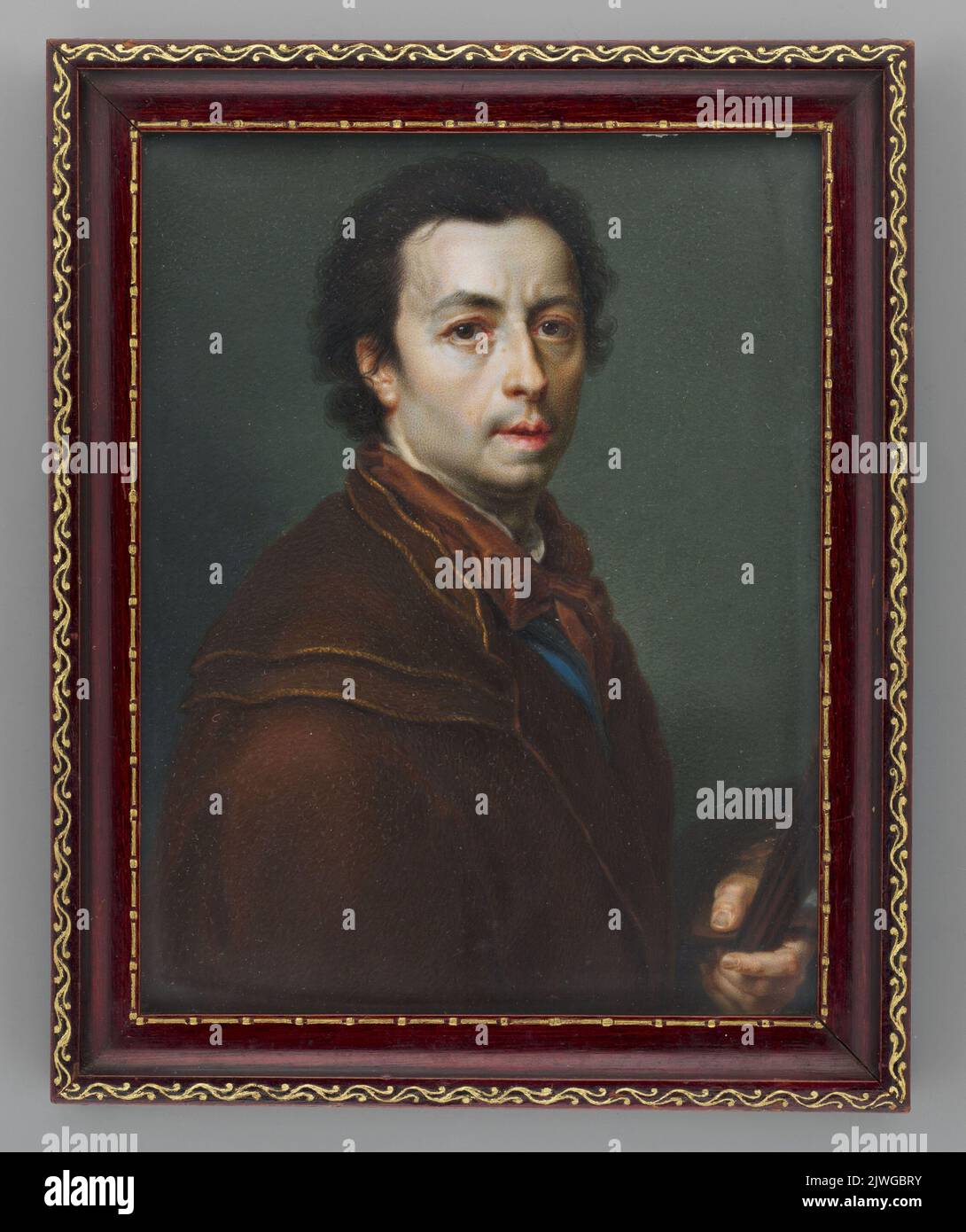 Anton Rafael Mengs (1728-1779), wybitny malarz i teoretyk klasyzmu. Marszałkiewicz, Stanisław (1789-1872), pittore Foto Stock