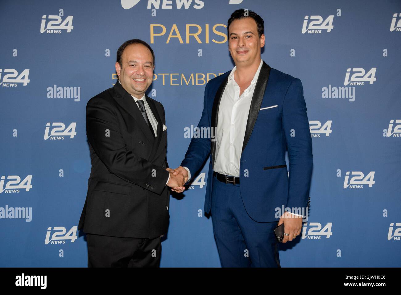 Le Grand Gala d'i24NEWS a eu lieu lundi soir à Paris France, 05/09/2022. Foto Stock