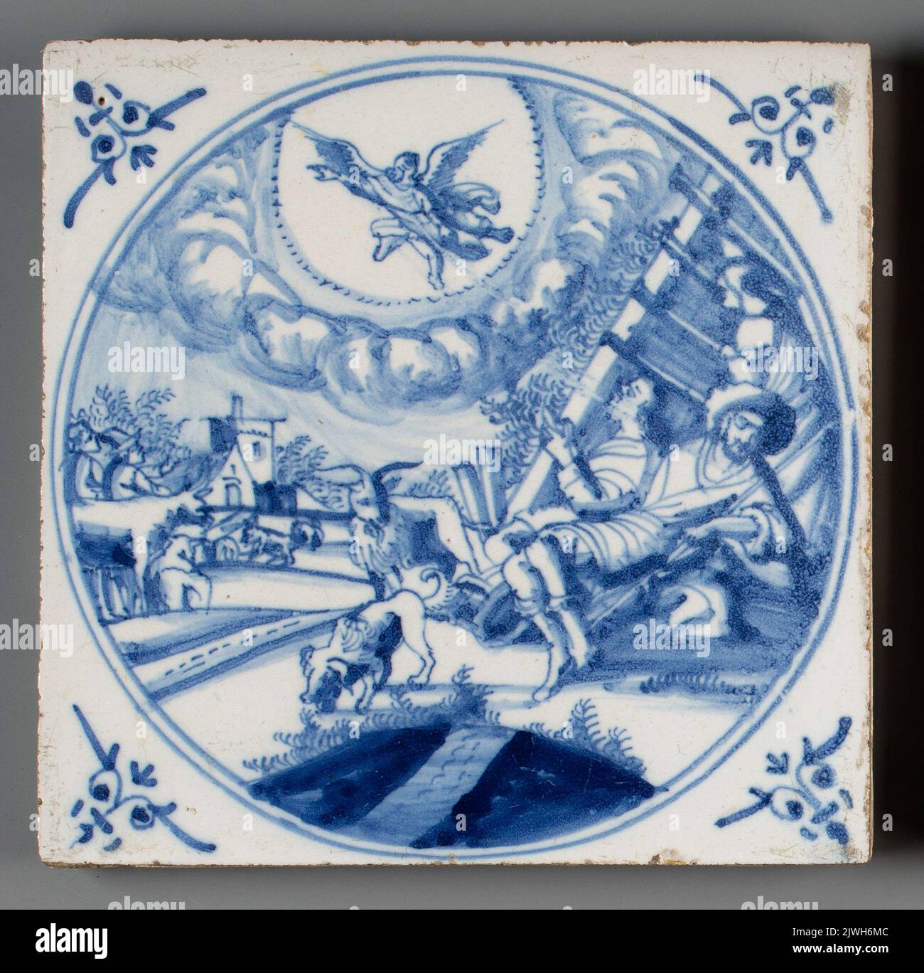 Affianca. Amsterdam (ośrodek ceramiczny ; ca 1580- ), stabilimento Foto Stock